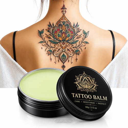 Tattoo aftercare balm - balm, cream