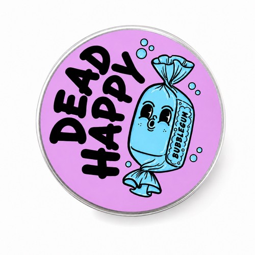 Dead happy tattoo - happy,