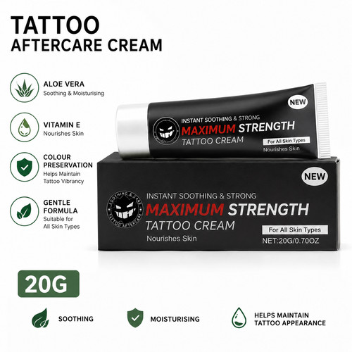 Tattoo aftercare cream 20g - tattoo,
