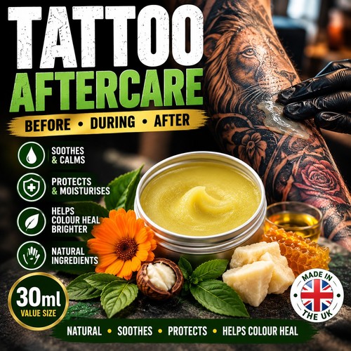 Tattoo aftercare balm for - tattoo,